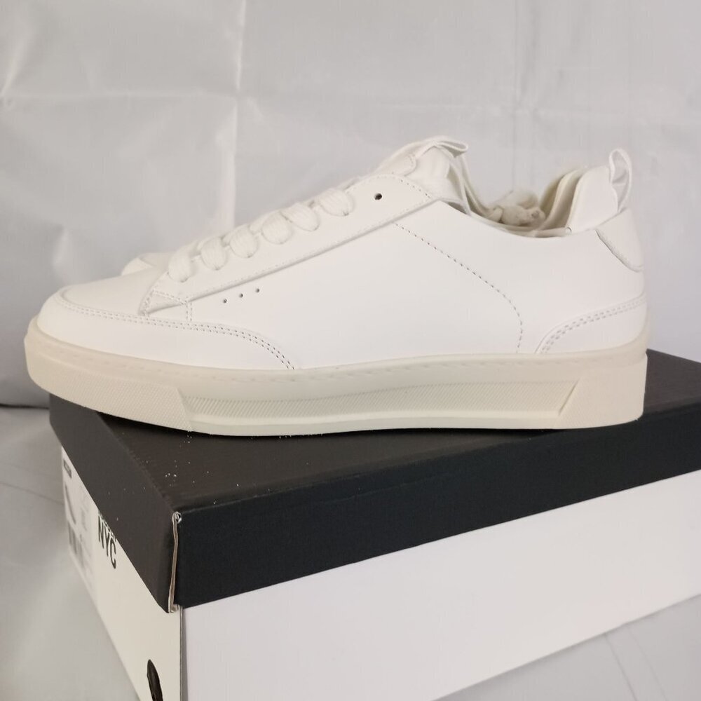 Madden NYC Men’s Markk Casual Sneakers All White Size 7 NIB Comfort Foam Breatha